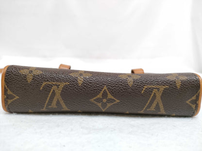 LOUIS VUITTON Monogram Pochette Florentine M51855 FL1002 Waist Bag
