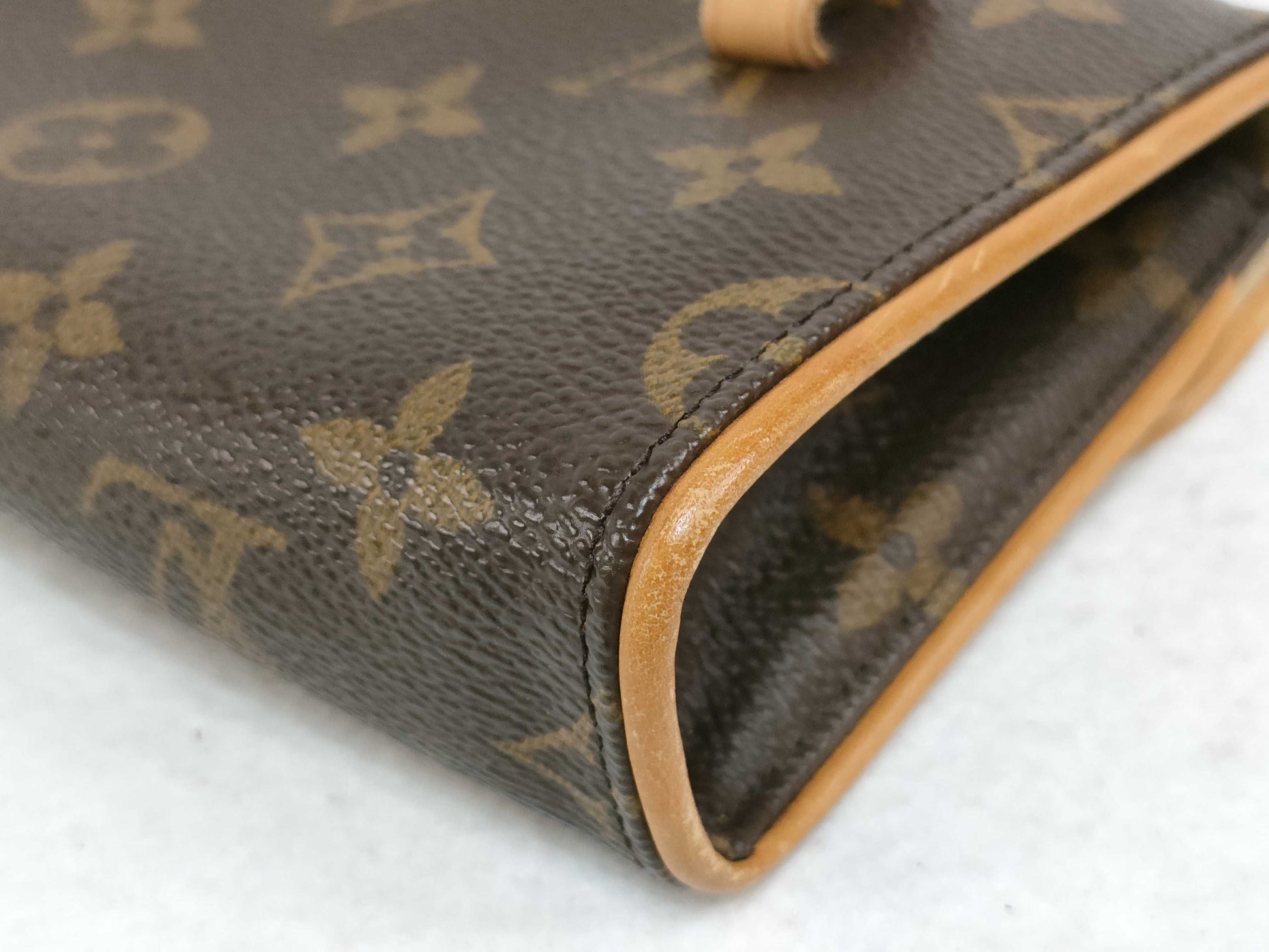 LOUIS VUITTON Monogram Pochette Florentine M51855 FL0091 Waist Bag