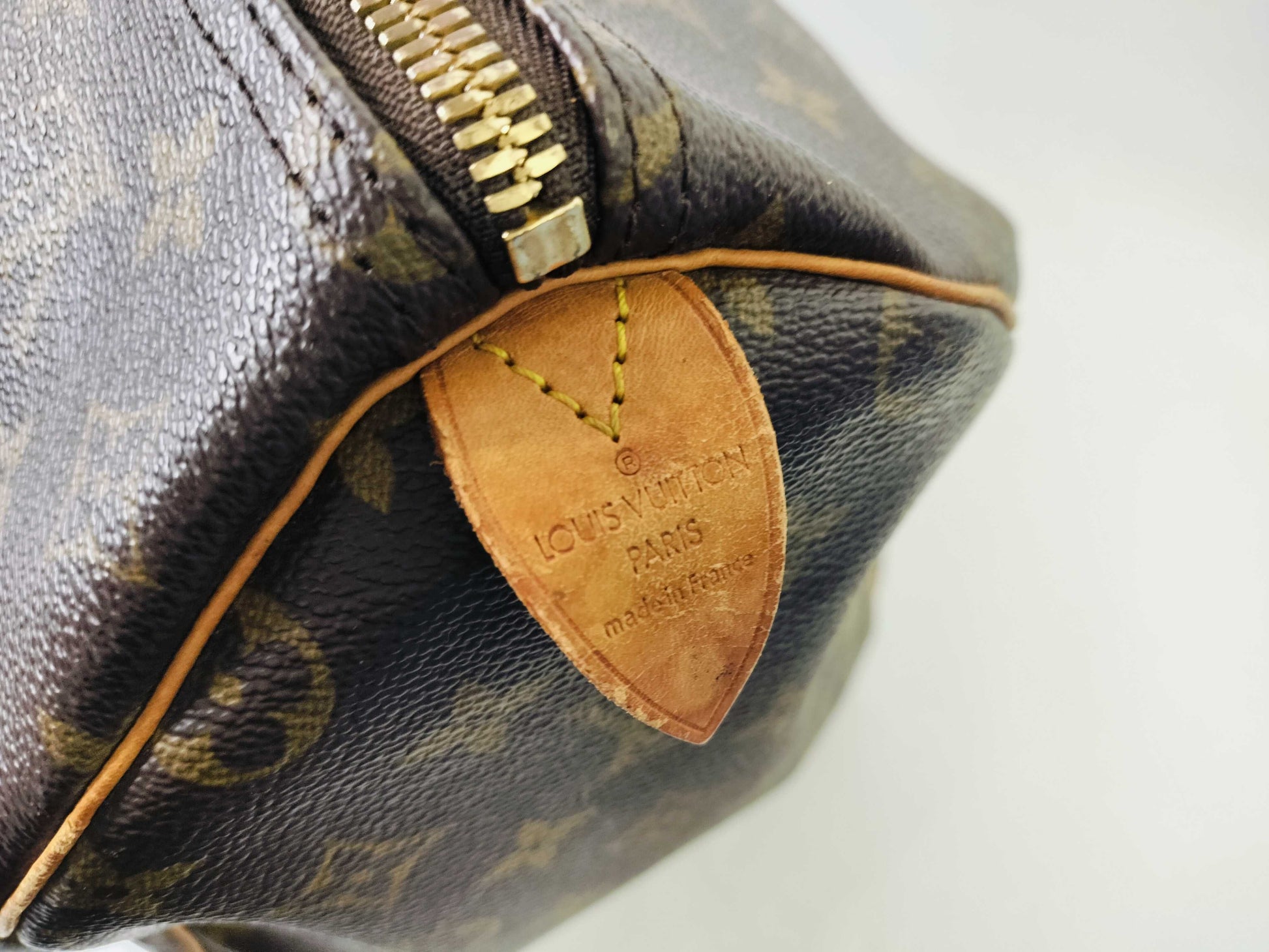 LOUIS VUITTON Monogram Keepall 50 M41426 FL1002 Name Tag Boston Bag