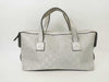 GUCCI GG Canvas Handbag Silver 264210 Handbag