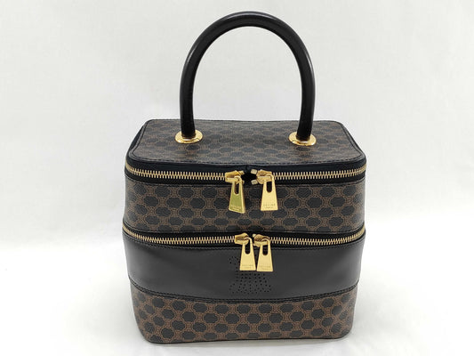 CELINE Macadam Blason Triomphe Pattern Handbag