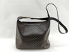 CELINE Macadam Blason Triomphe Pattern Circle Logo Metal Shoulder Bag