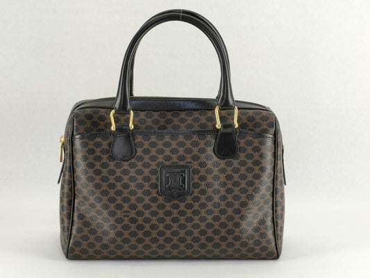 CELINE Macadam Blason Triomphe Pattern Handbag