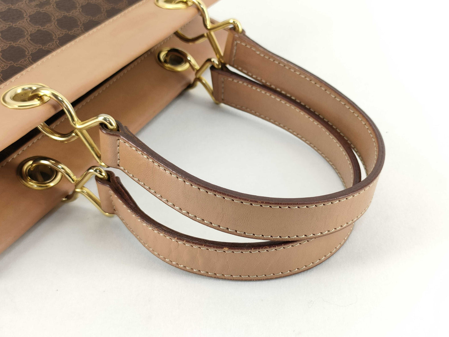 CELINE Macadam Blason Triomphe Handbag