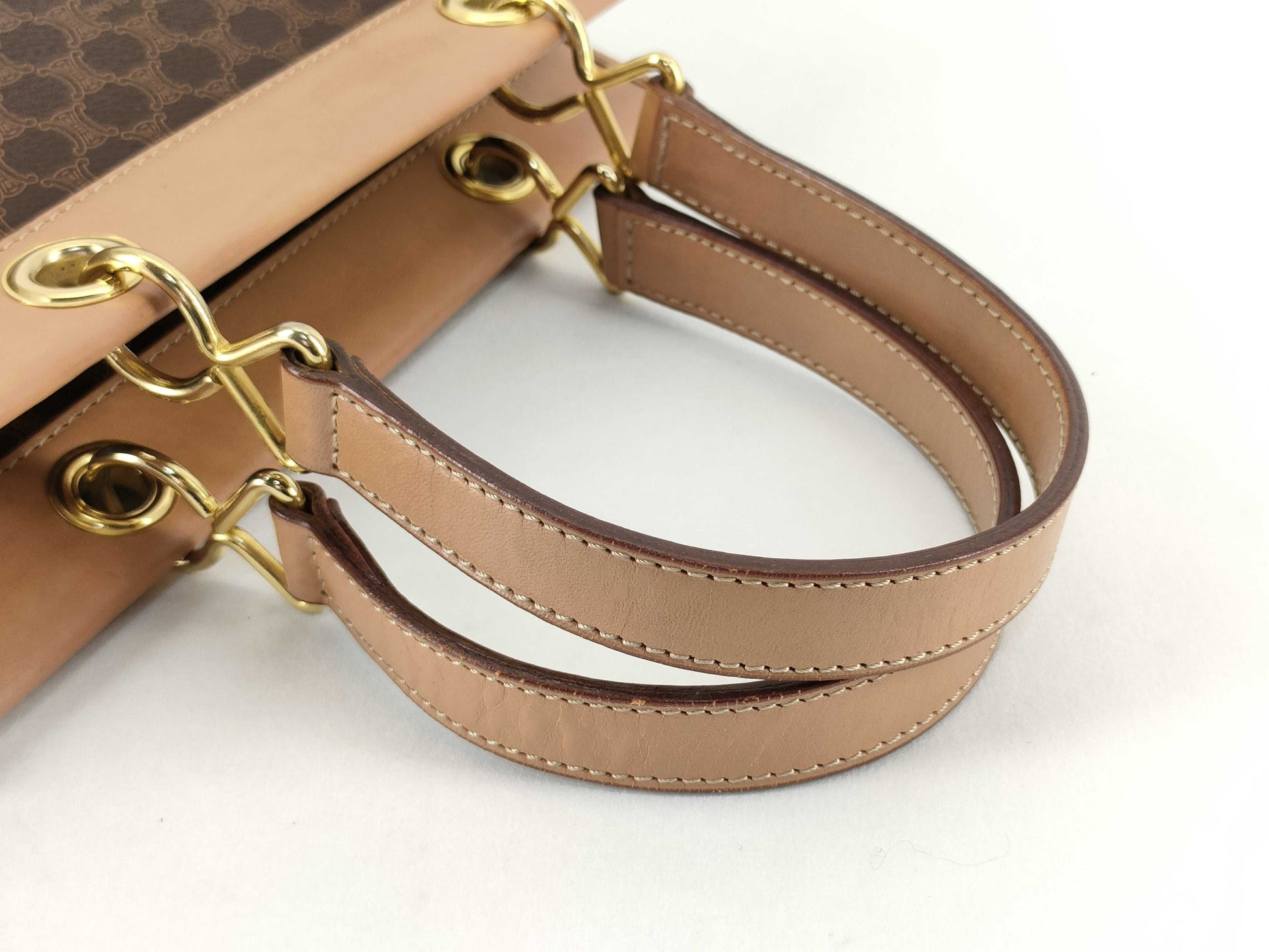 CELINE Macadam Blason Triomphe Handbag