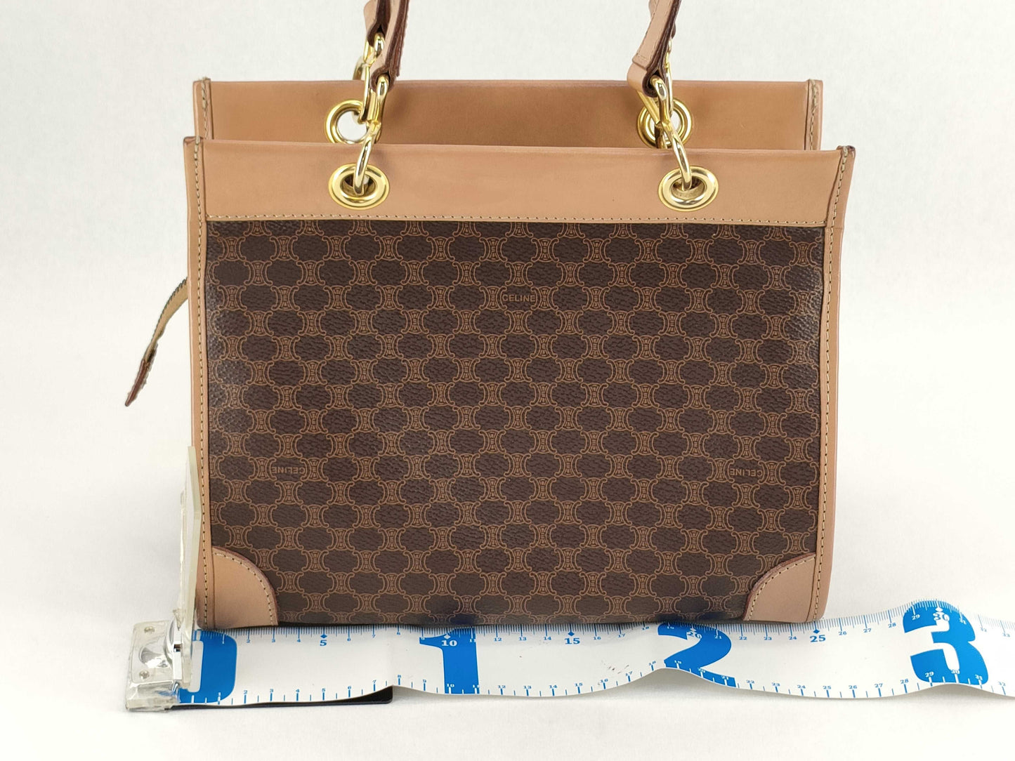 CELINE Macadam Blason Triomphe Handbag