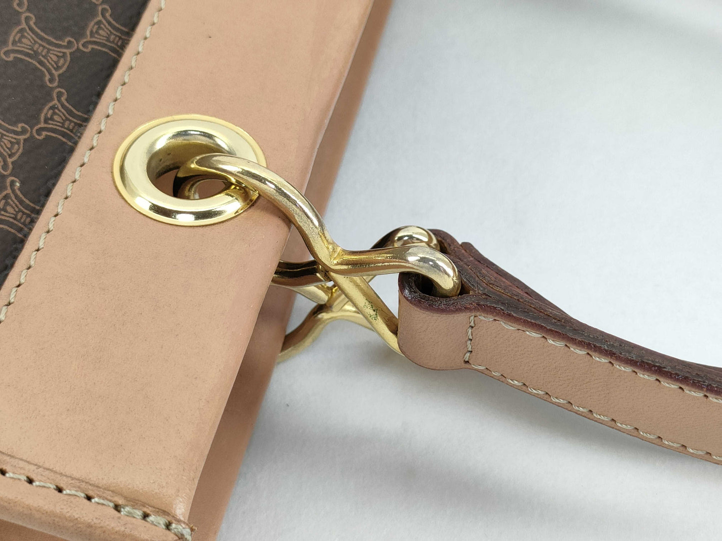 CELINE Macadam Blason Triomphe Handbag