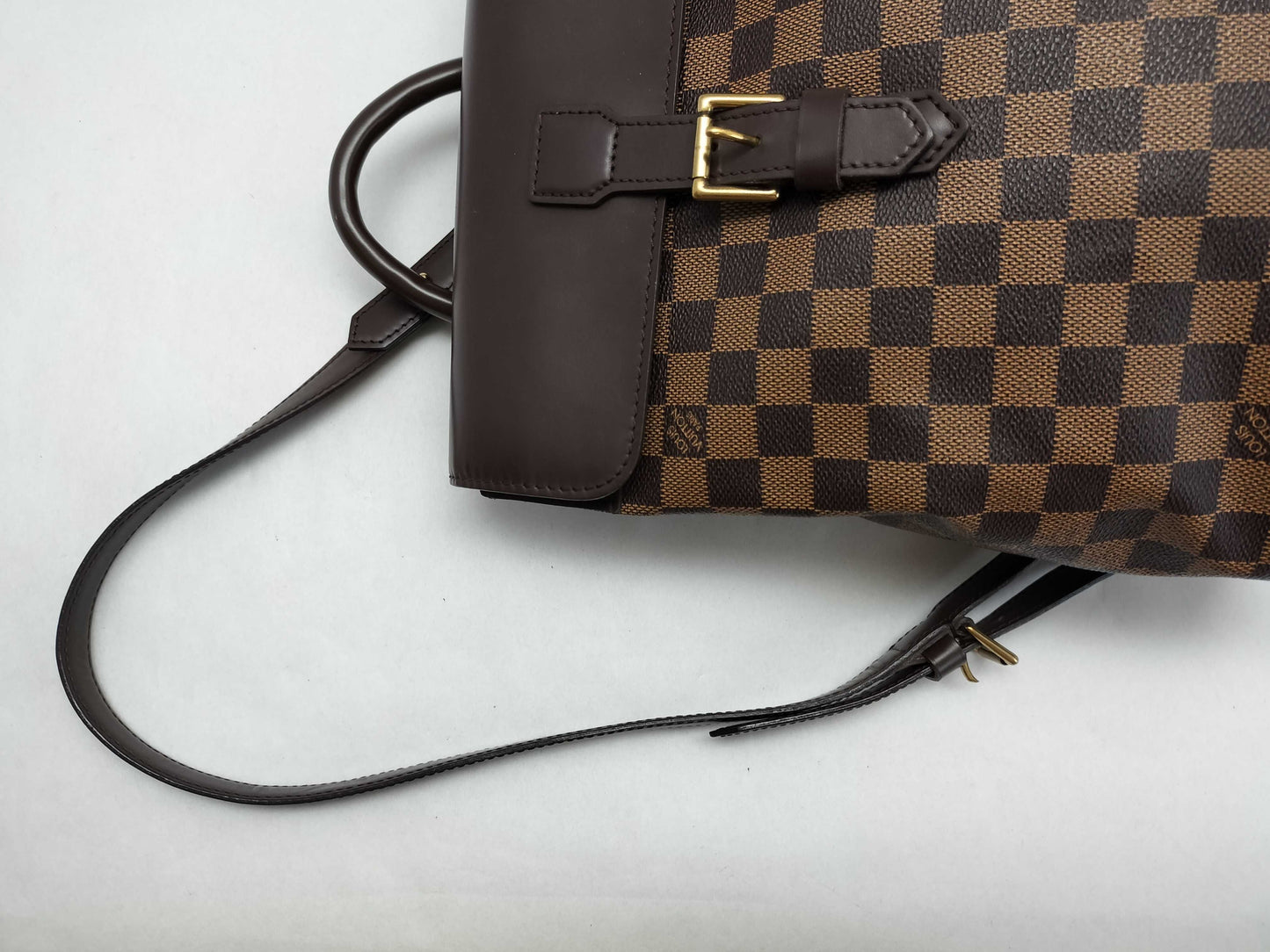 LOUIS VUITTON Damier Louis Vuitton Soho Damier Backpack Backpack
