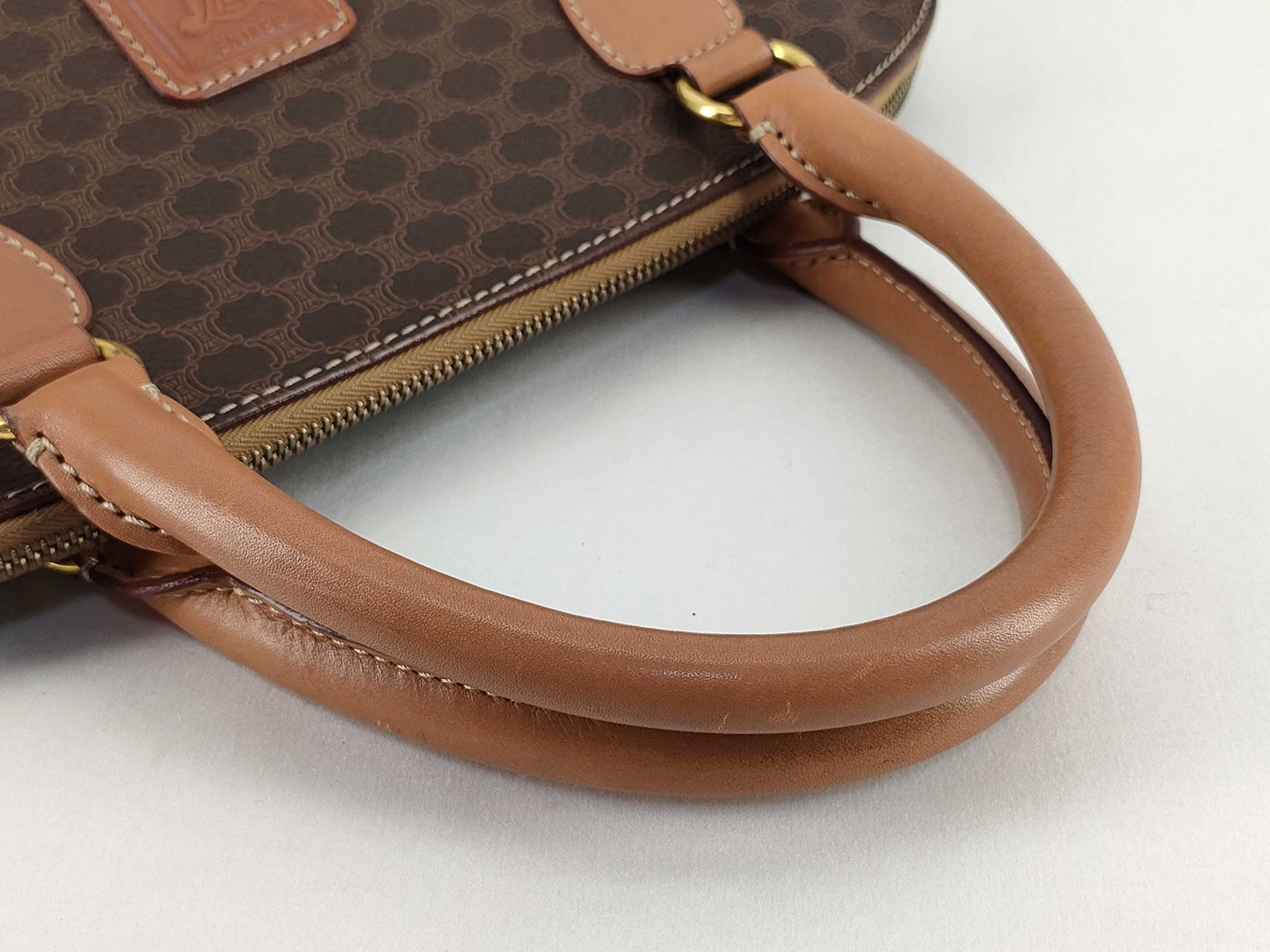 CELINE Macadam Blason Triomphe Pattern Handbag