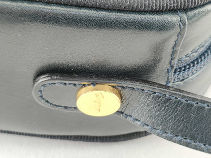 Salvatore Ferragamo Vara Ribbon Shoulder Bag with Hardware