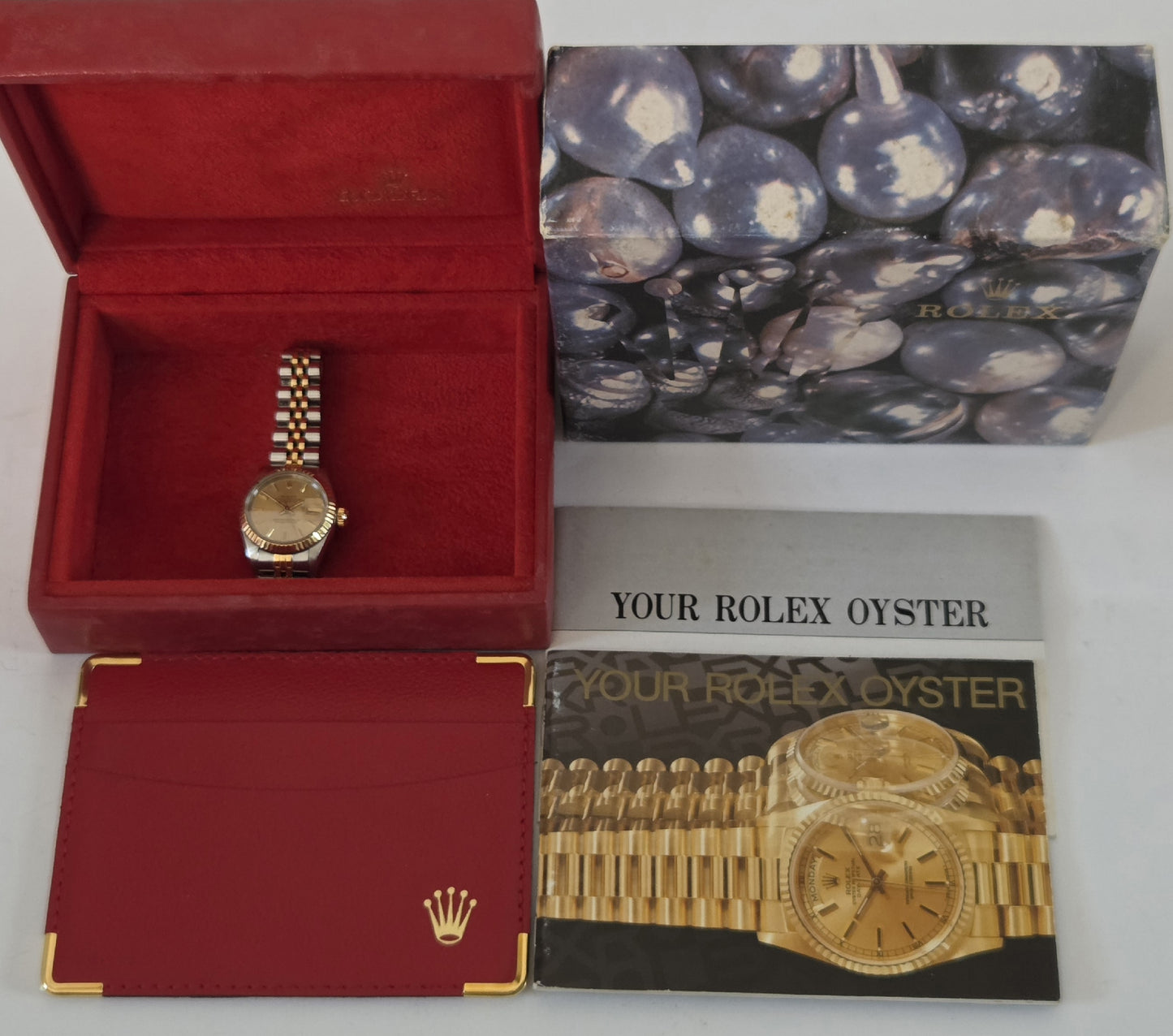 ROLEX 69173 9567886 Champagne Dial Jubilee Bracelet Women's Watch