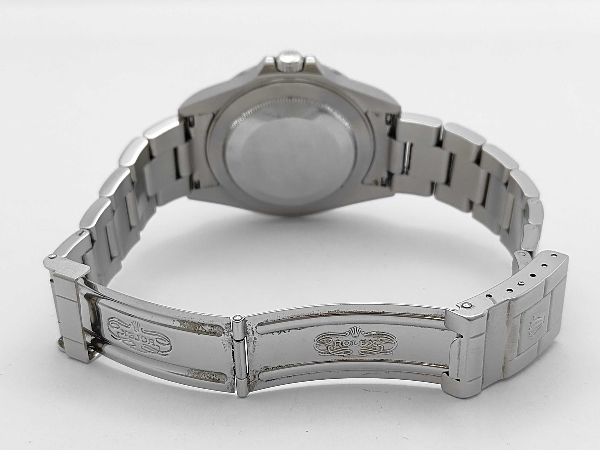 ROLEX 16570 V642353 Black Dial Oyster Bracelet Men's Watch