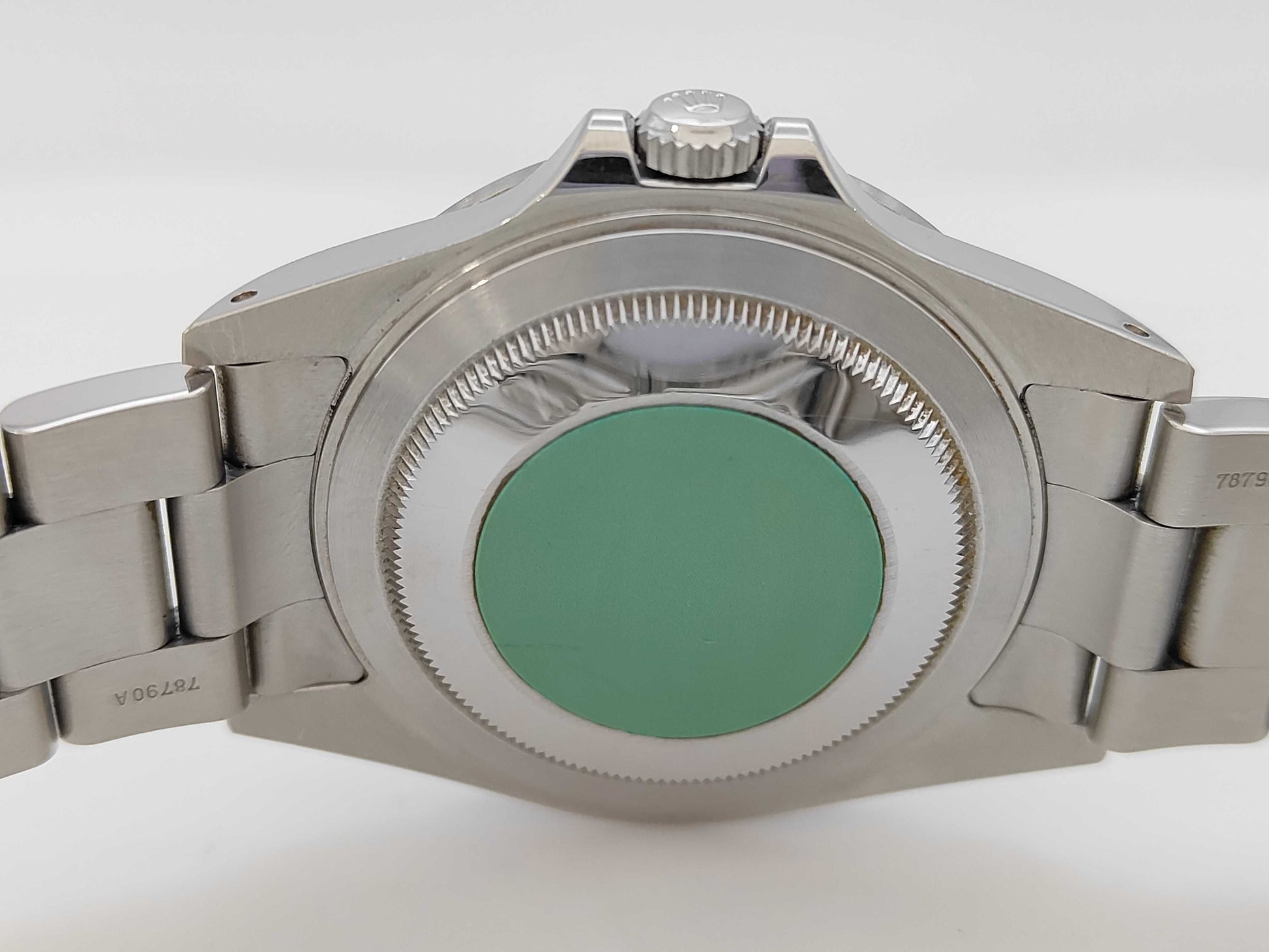 ROLEX 16570 P605723 White Dial Oyster Bracelet Men's Watch