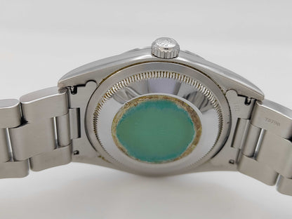 ROLEX 14270 P342449 Black Dial Oyster Bracelet Boys' Watch