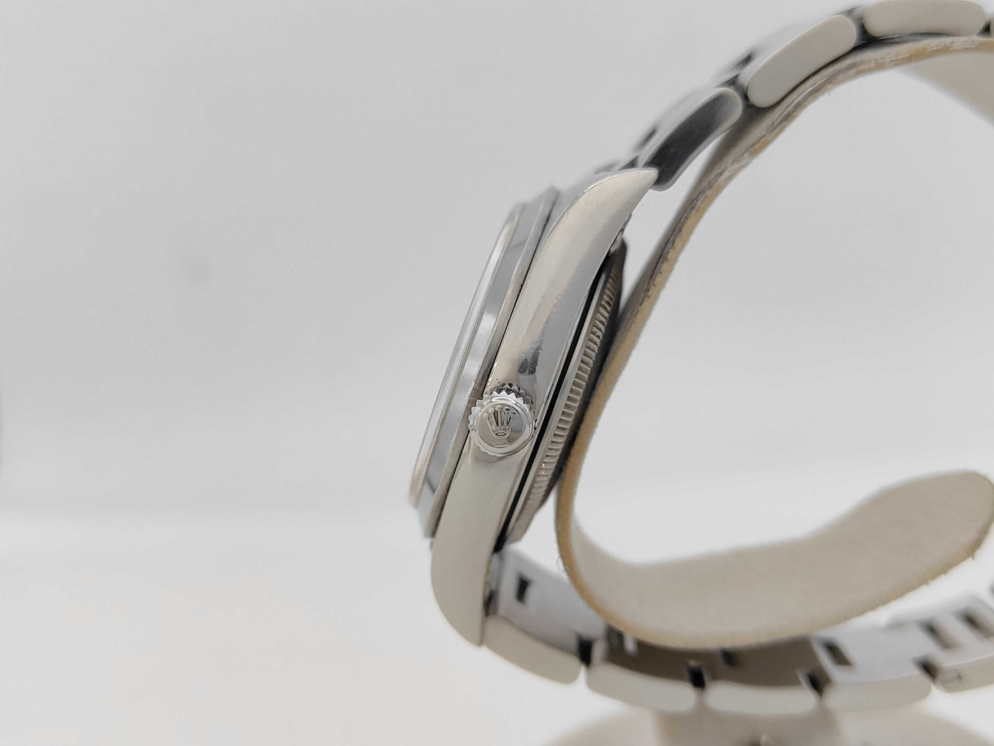 ROLEX 14000 A35*034 Blue Dial Oyster Bracelet Boys' Watch