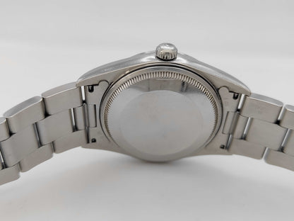 ROLEX 14000 A35*034 Blue Dial Oyster Bracelet Boys' Watch