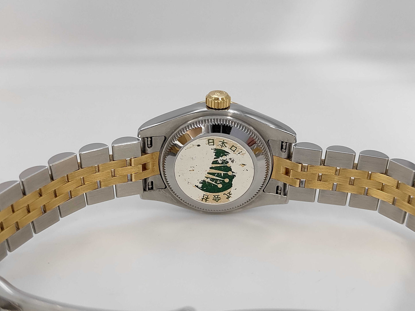 ROLEX 179173G M174257 Champagne Dial Jubilee Bracelet Women's Watch