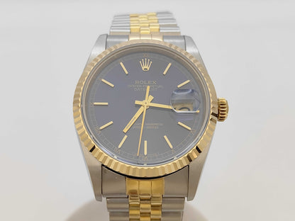 ROLEX 16233 S306596 Blue Dial Jubilee Bracelet Boys' Watch