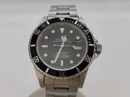 ROLEX 16610 W701604 Tritium Black Dial Oyster Bracelet Men's Watch