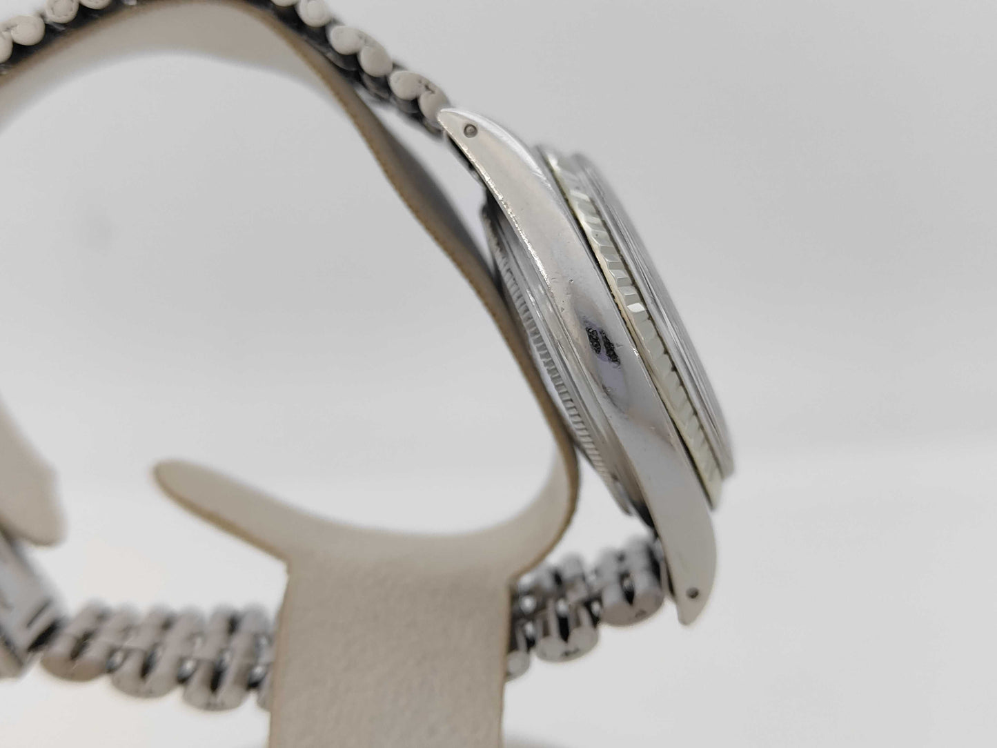 ROLEX 1601 3220218 Silver Mosaic Dial Jubilee Bracelet Boys' Watch