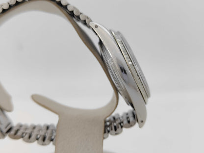 ROLEX 1601 3220218 Silver Mosaic Dial Jubilee Bracelet Boys' Watch