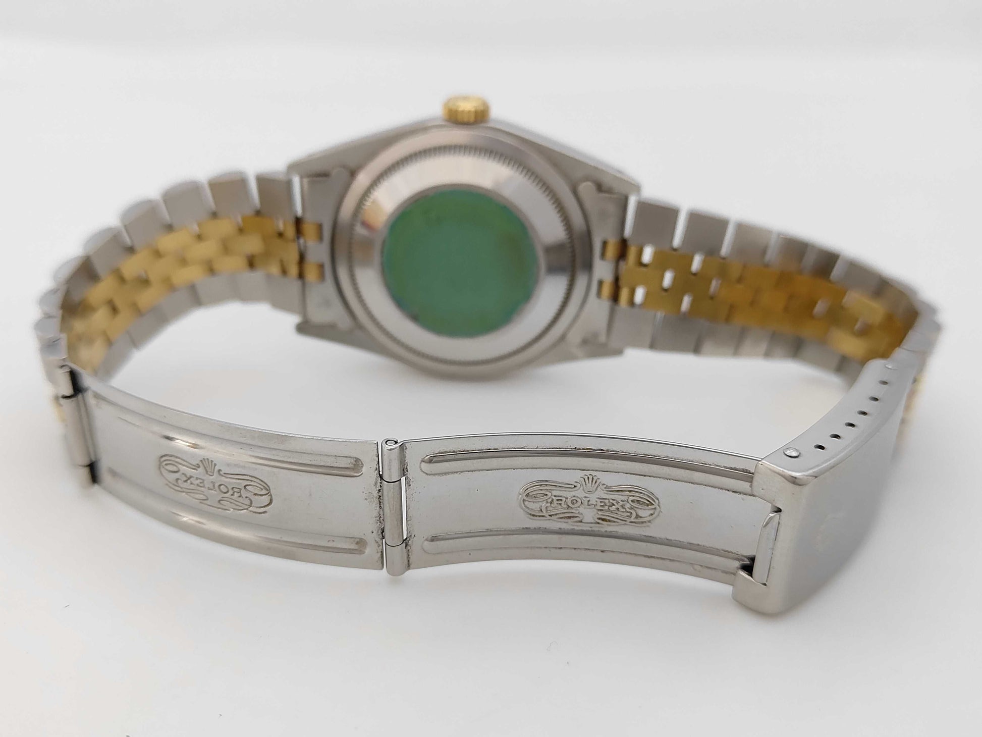 ROLEX 16233G X397212 Champagne Dial Jubilee Bracelet Boys' Watch