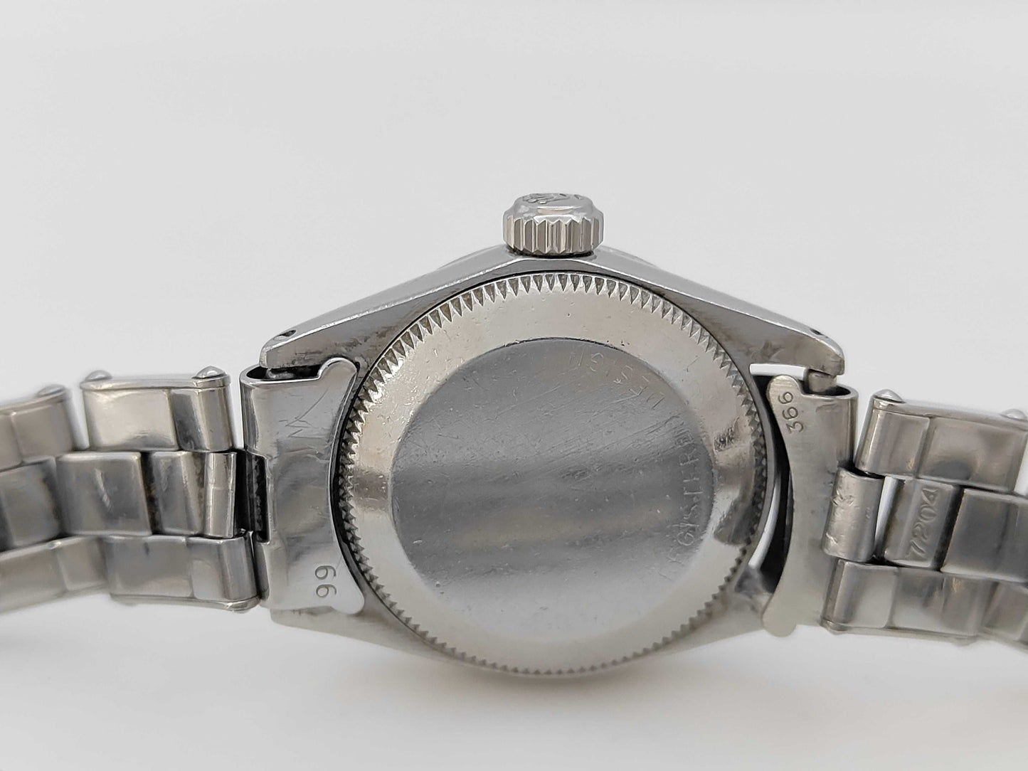 ROLEX 6517 1521279 Silver Dial Oyster Bracelet Women's Watch