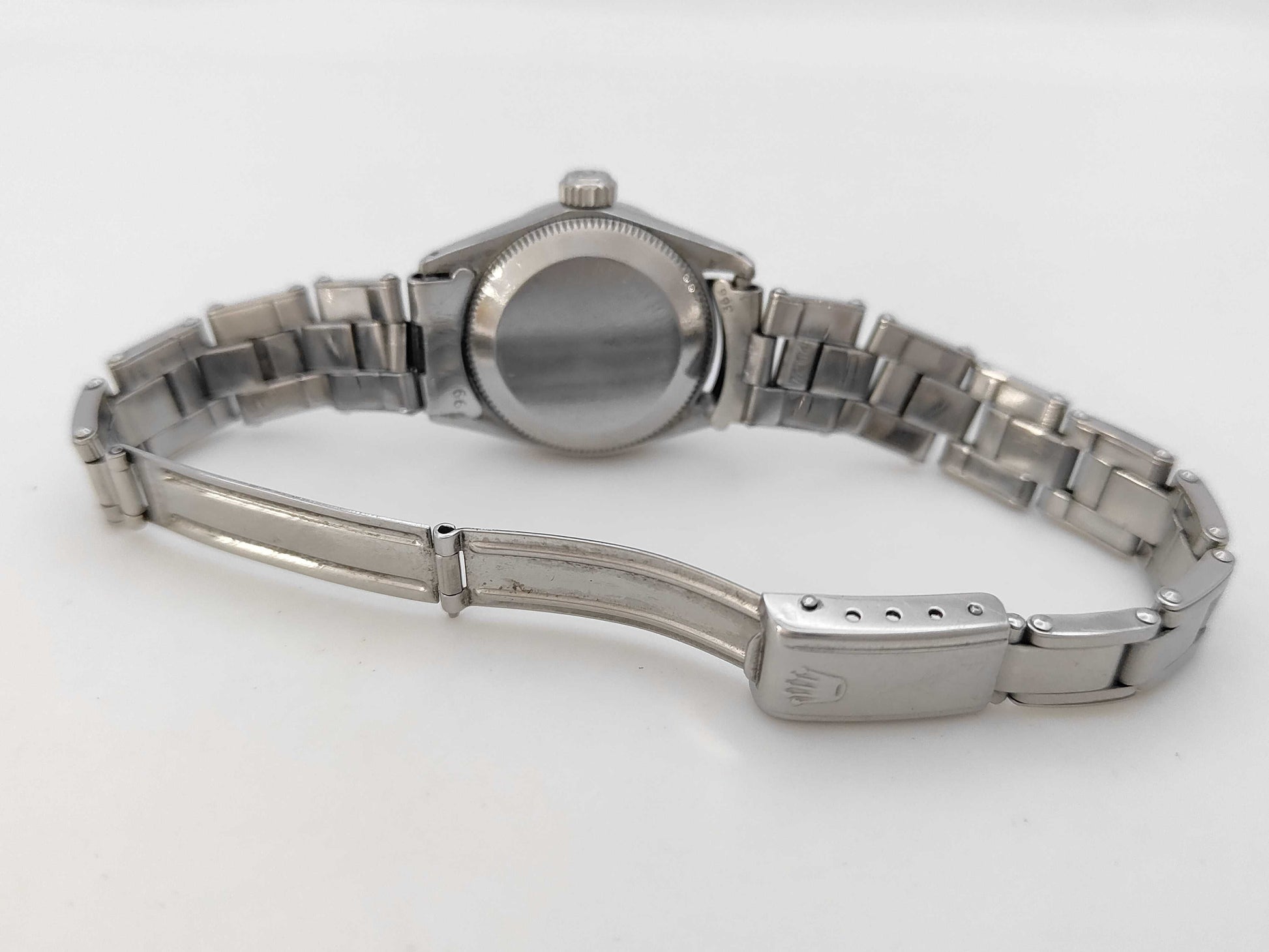 ROLEX 6517 1521279 Silver Dial Oyster Bracelet Women's Watch