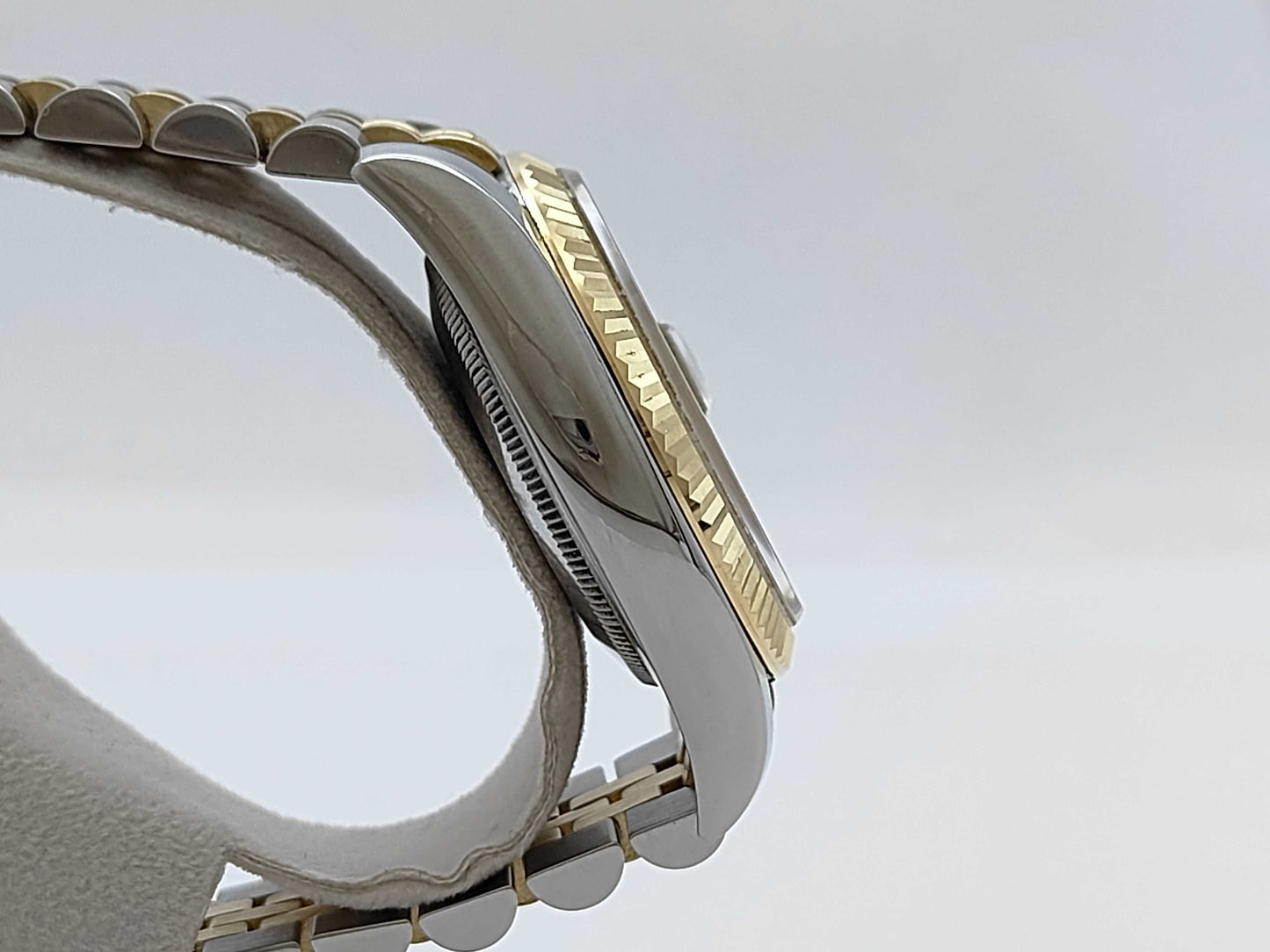 ROLEX 116233G 4V269125 Champagne Horicon Jubilee Bracelet Boys' Watch