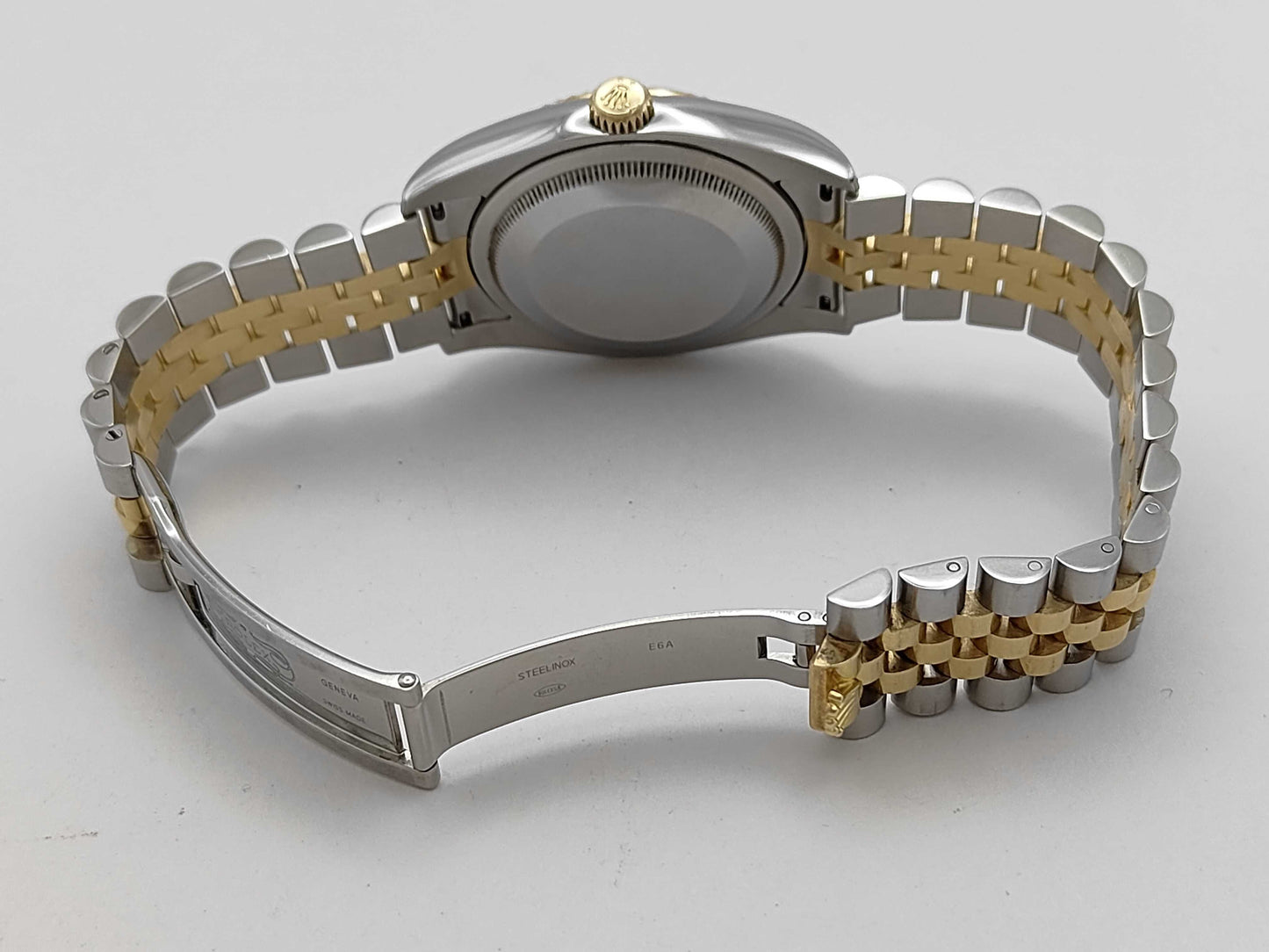 ROLEX 116233G 4V269125 Champagne Horicon Jubilee Bracelet Boys' Watch