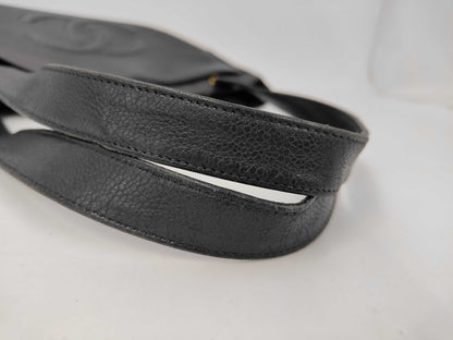 CHANEL Caviar Skin Large Coco Mark No. 2 Black Tote Bag