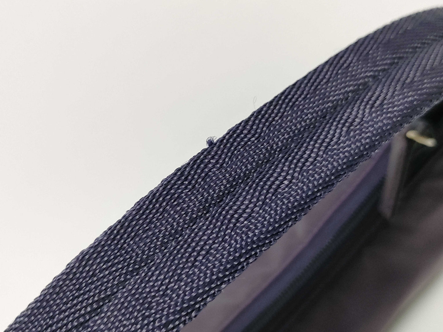 PRADA Nylon PRADA Purple Accessory Pouch One-Shoulder Bag with Triangle Logo PRADA Shoulder Bag