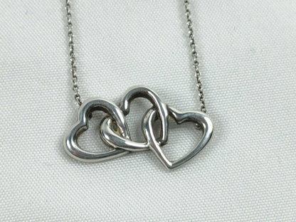 Tiffany & Co. Tiffany & Co. Triple Heart? Sterling Silver Necklace