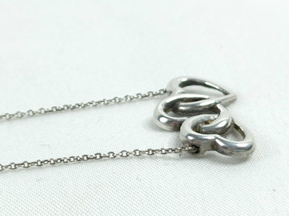 Tiffany & Co. Tiffany & Co. Triple Heart? Sterling Silver Necklace