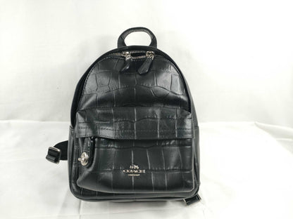 COACH Coach F37713 Mini Black Rick Bag Backpack