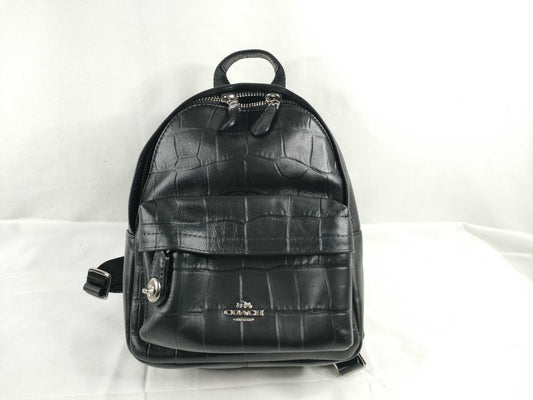COACH Coach F37713 Mini Black Rick Bag Backpack
