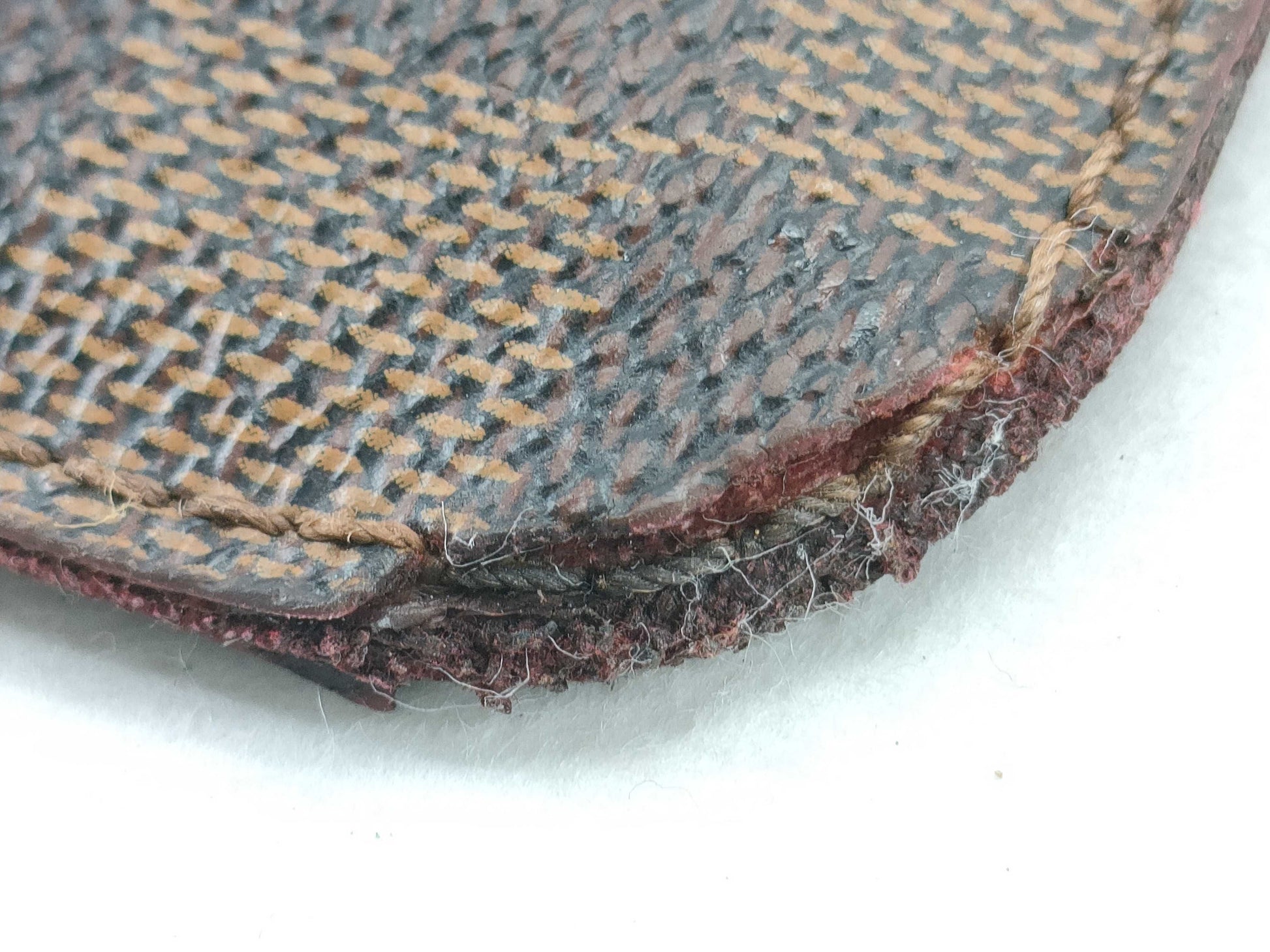 LOUIS VUITTON Damier Accessory Ebene Neverfull Attached Pouch