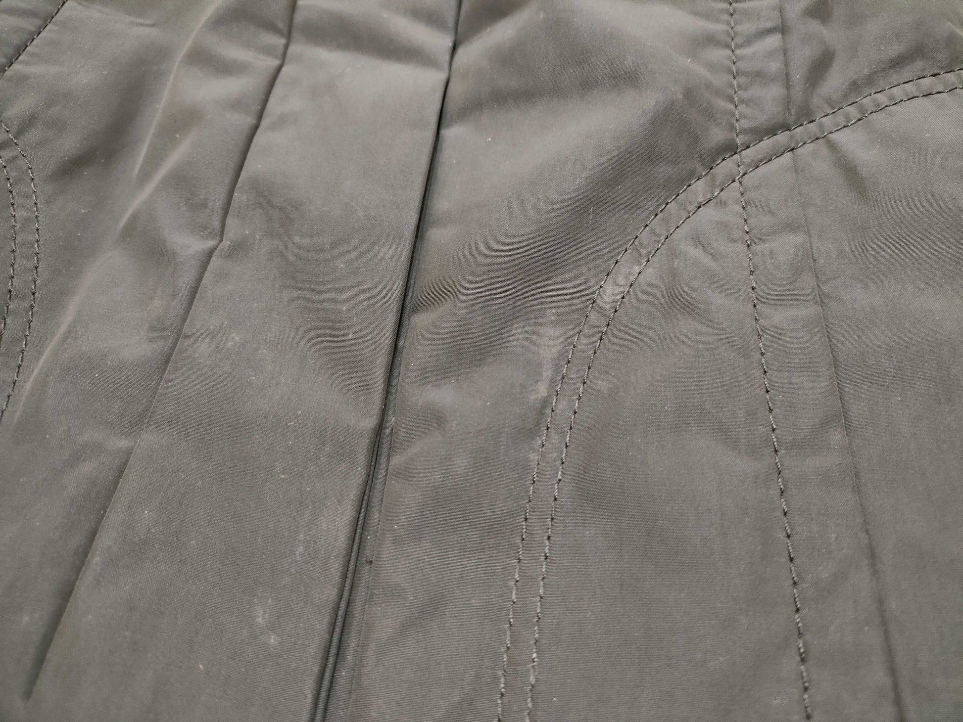 BURBERRY Blue Label Jacket, Padded with Fur Hood, Black
