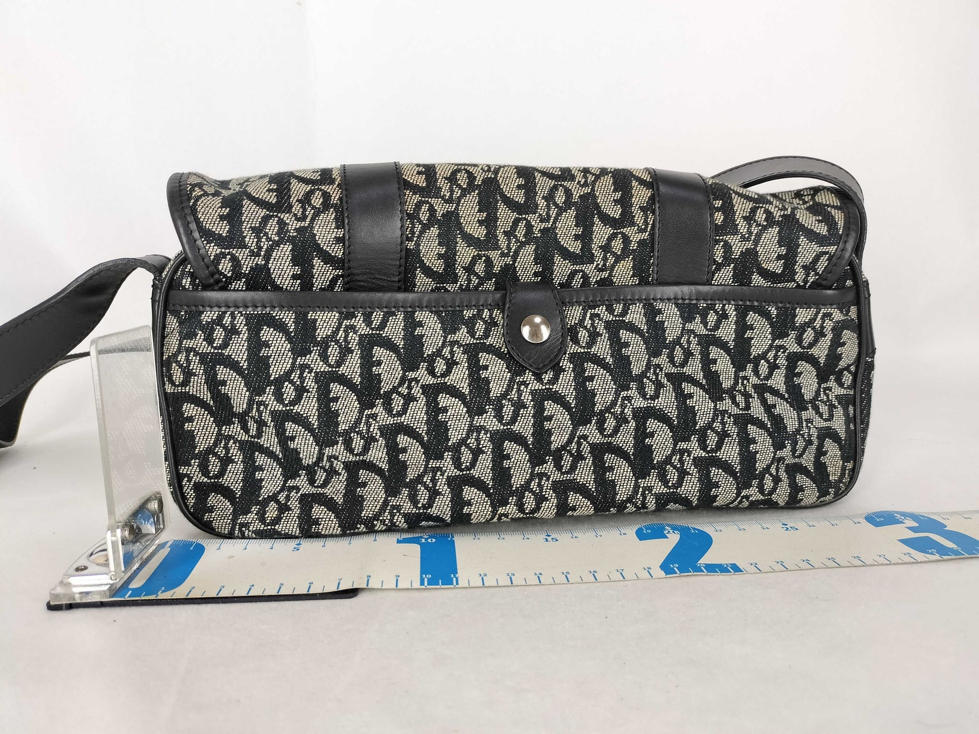 Dior Trotter Canvas Trotter Shoulder Bag Z7868