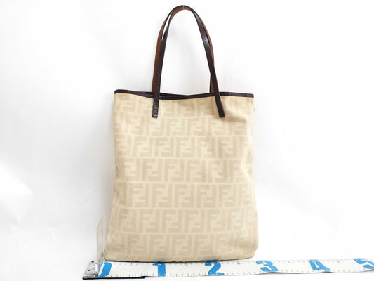 FENDI Zucca Print Canvas Tote Bag Z7960