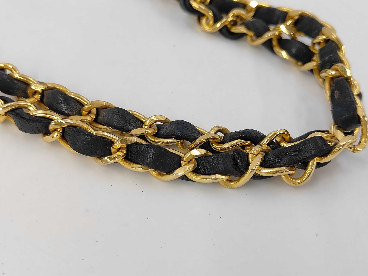 CHANEL Lambskin W-Flap 25 Shoulder Bag