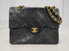 CHANEL Lambskin W-Flap 25 Shoulder Bag