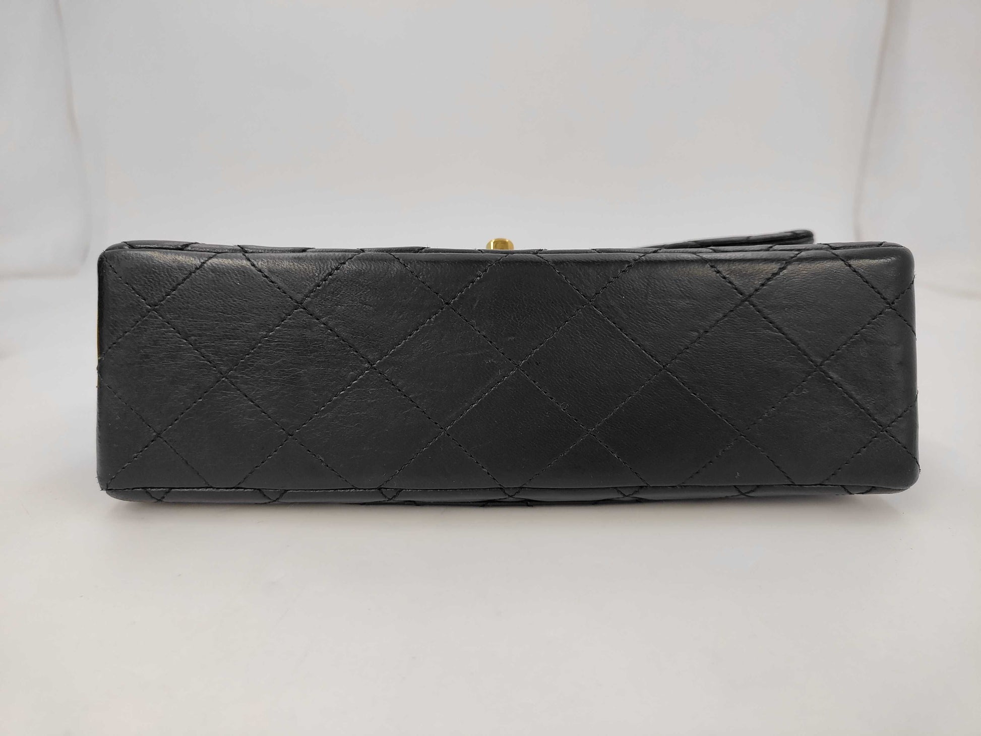 CHANEL Lambskin W-Flap 23 Shoulder Bag