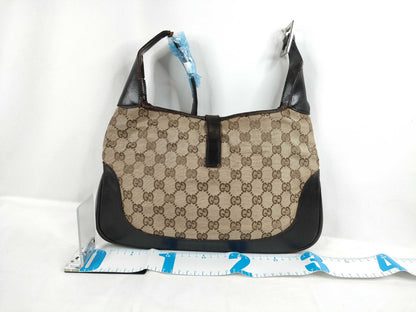GUCCI Jackie Gucci Canvas Jackie Bag Shoulder Bag