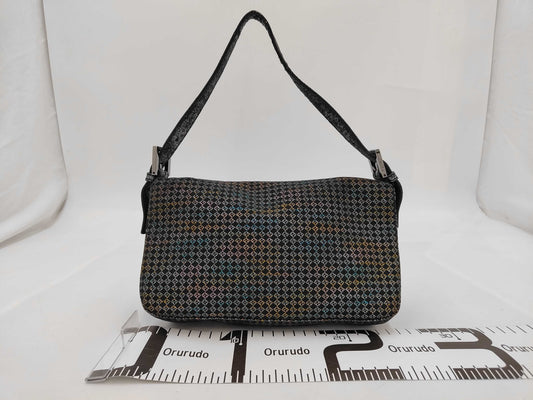 FENDI Mamma Bucket Lamé Shoulder Bag