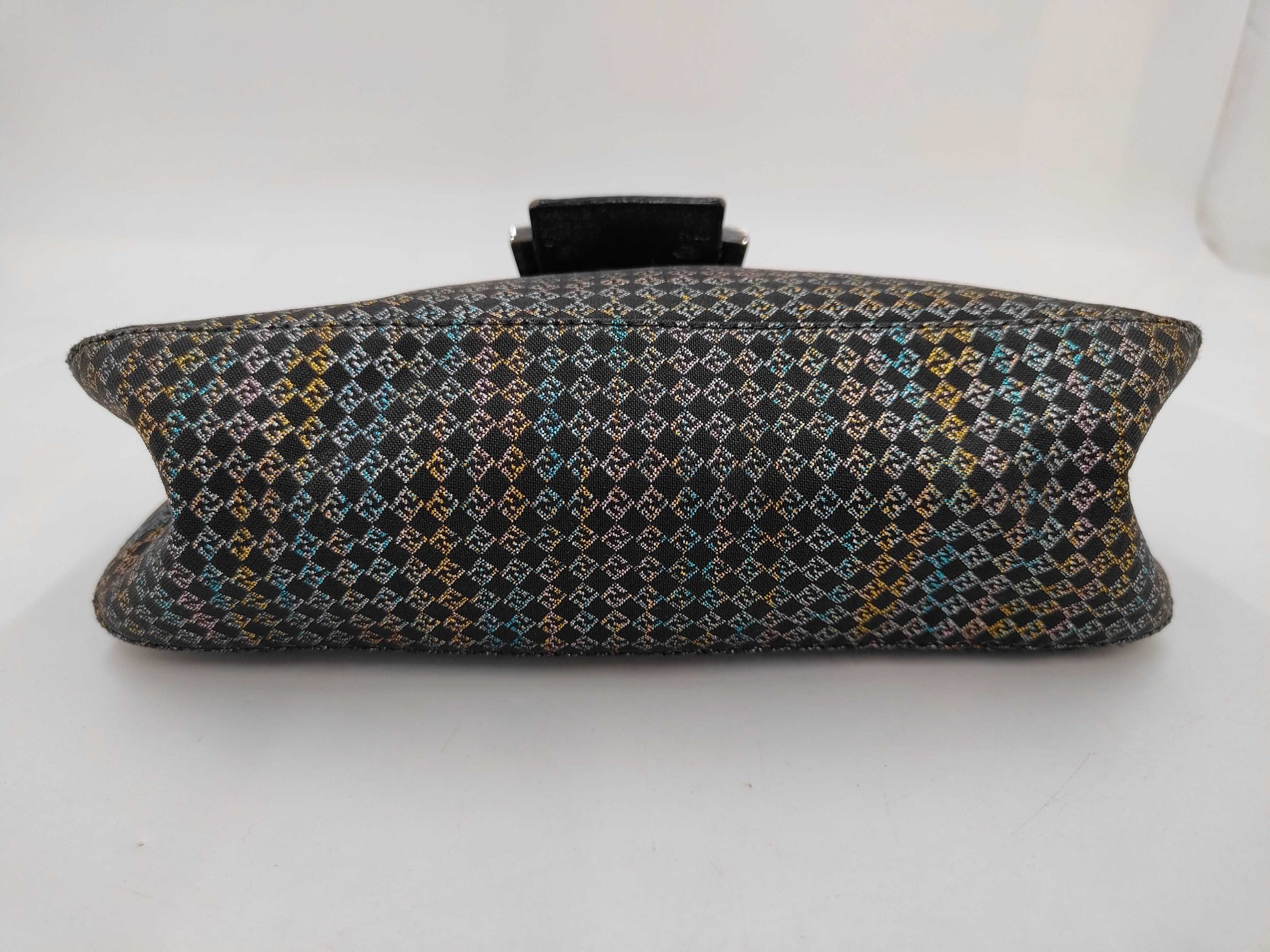 FENDI Mamma Bucket Lamé Shoulder Bag