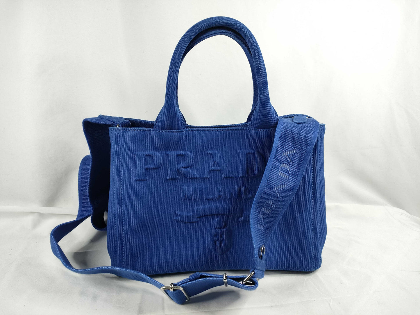 PRADA Canapa Tote Bag