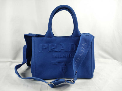 PRADA Canapa Tote Bag