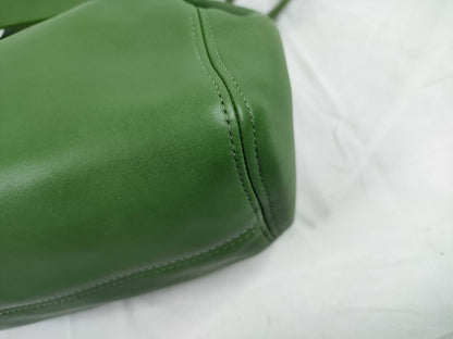 COACH green shoulder bag