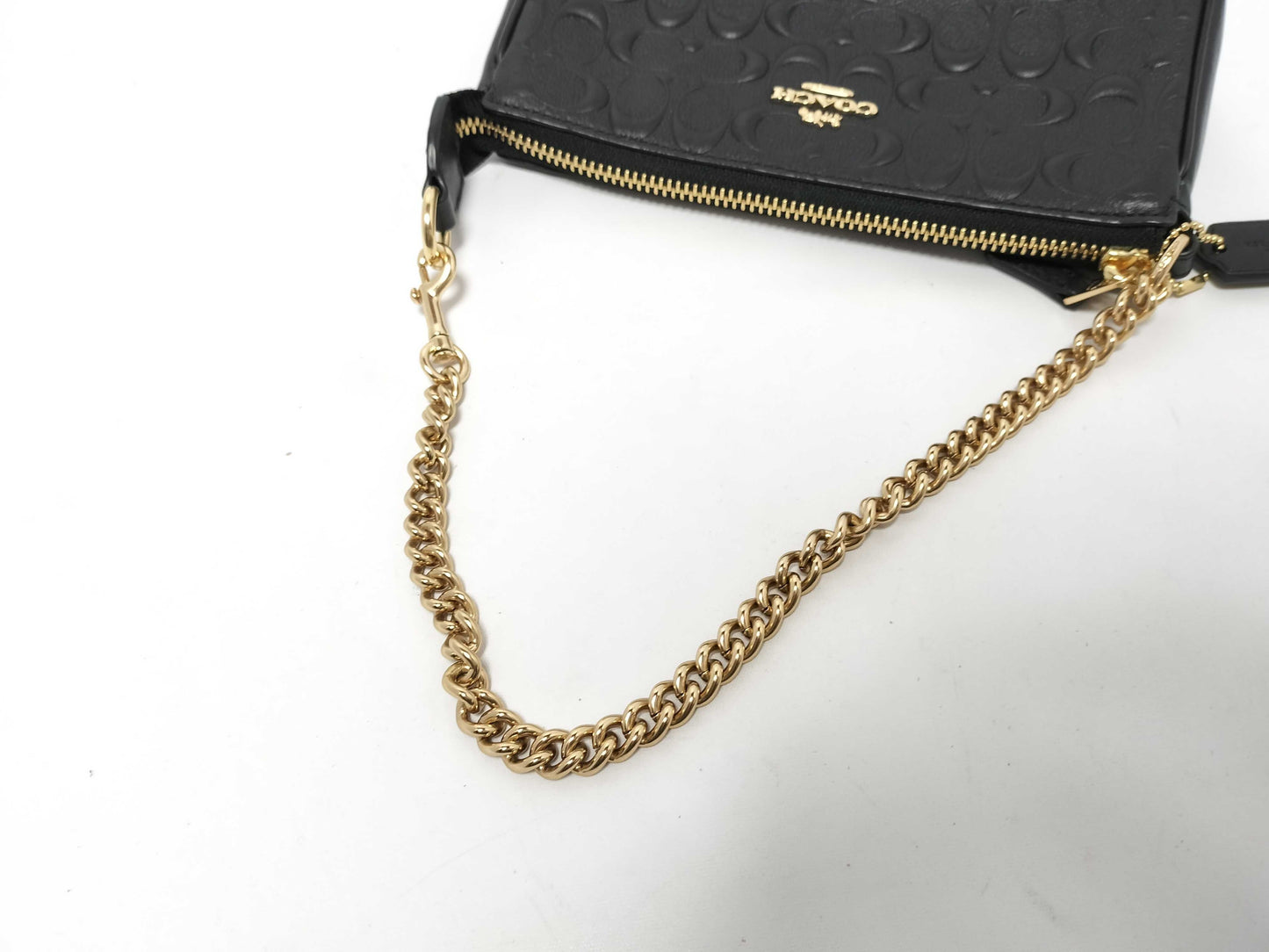 COACH Signature Shoulder Pouch Pouch